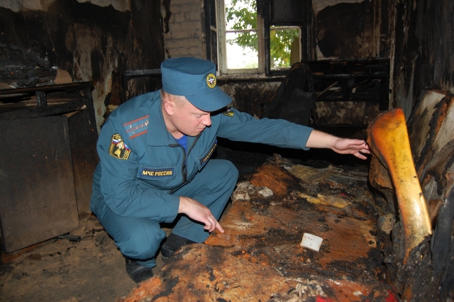 Под Челябинском мужчина и женщина погибли на пожаре