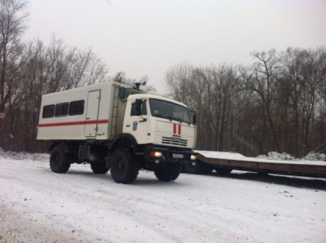 Снегопад в Хабаровском крае: на трассах дежурят мобильные бригады МЧС