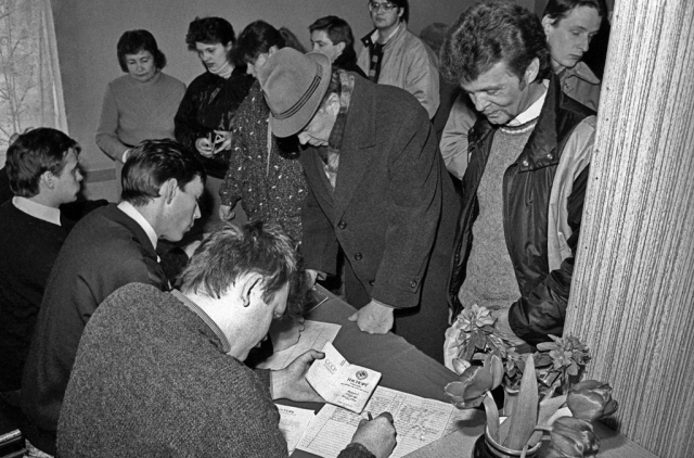 Всесоюзный референдум о сохранении СССР. 17 марта 1991 года, Вильнюс