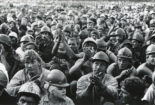 Забастовка шахтёров Кузбасса. Междуреченск, июль 1989 года