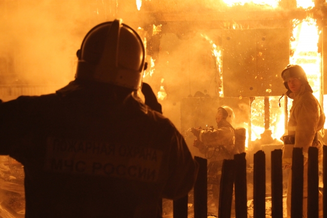 Морозы увеличили число трагедий на пожарах в Алтайском крае