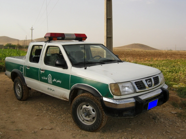 Автомобиль иранской полиции 