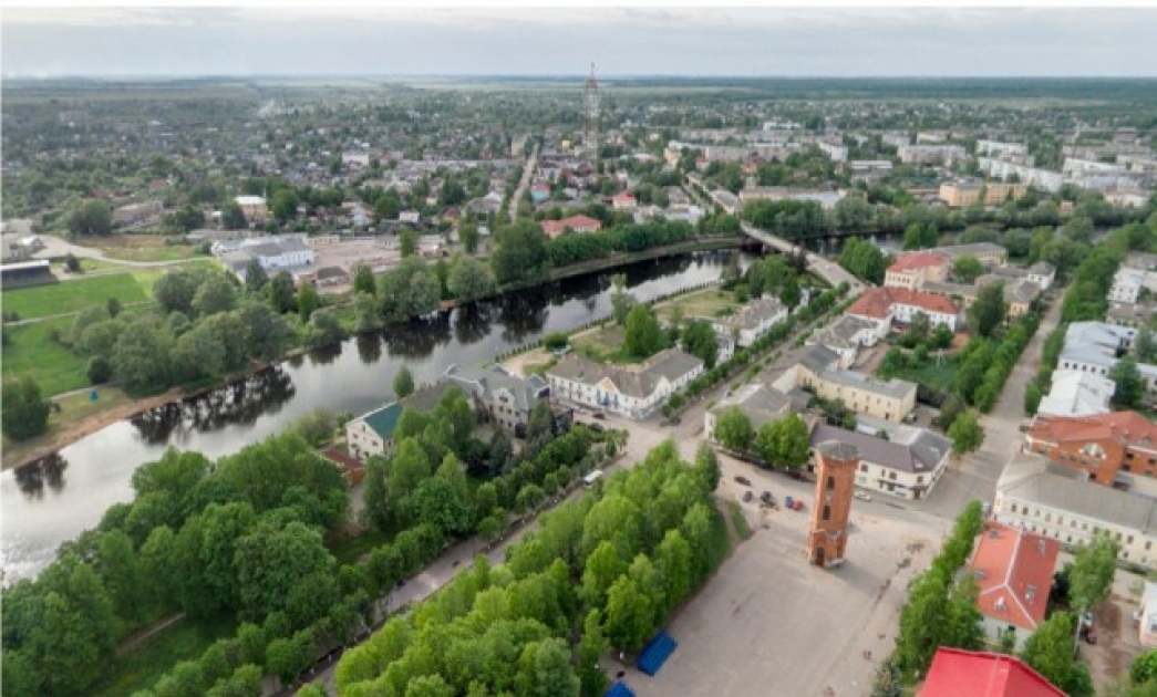 Старая русса вид сверху фото