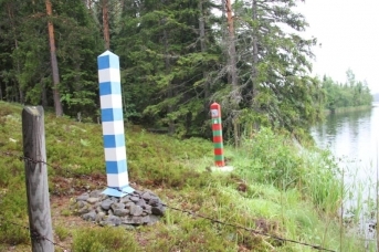 Граница РФ и Финляндии