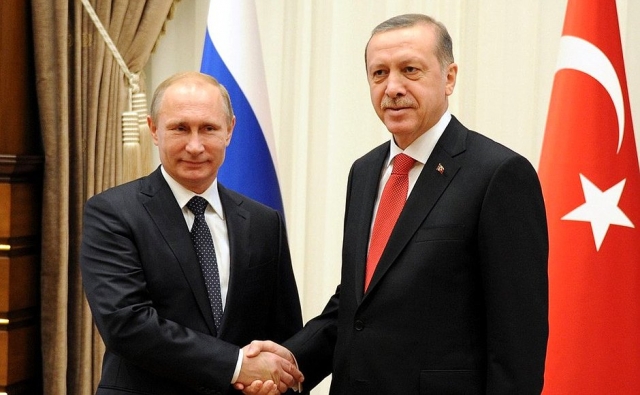 Владимир Путин и Реджеп Эрдоган 