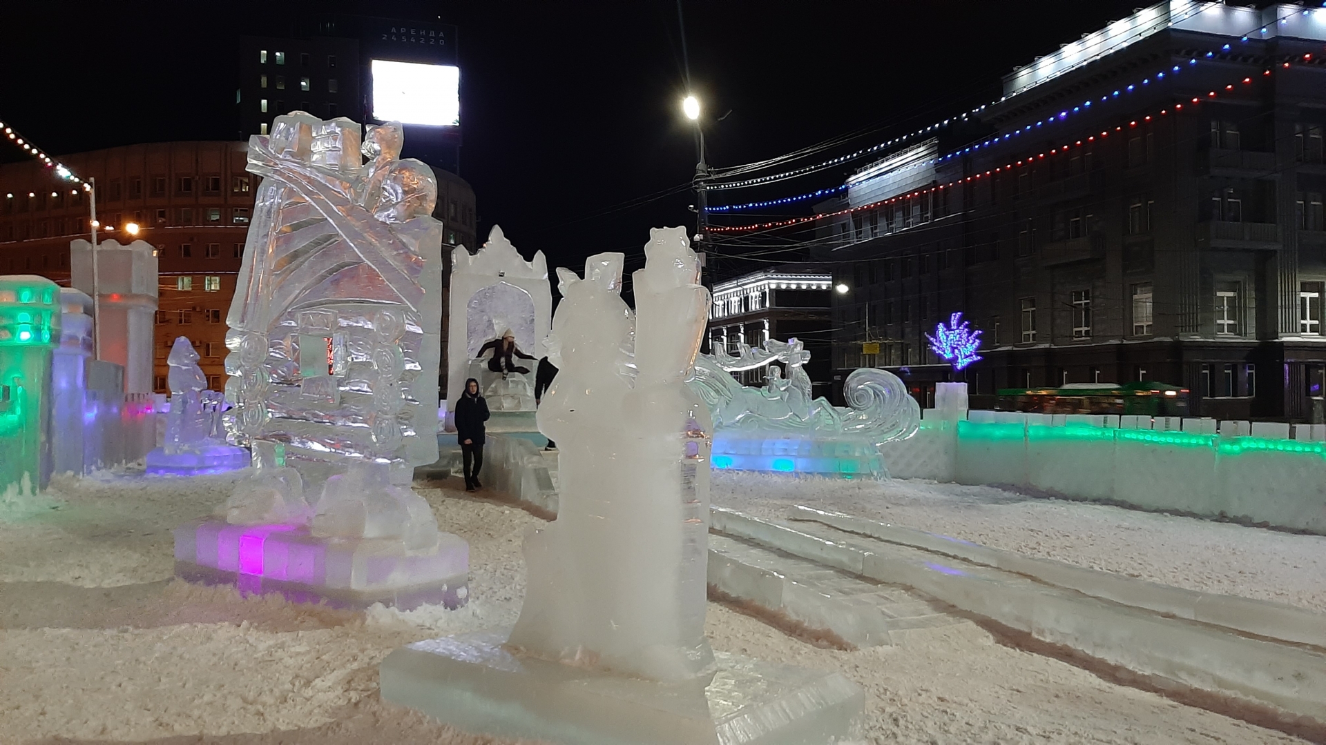 Ледяной городок Челябинск