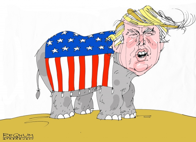 Трамп слоноподобный 