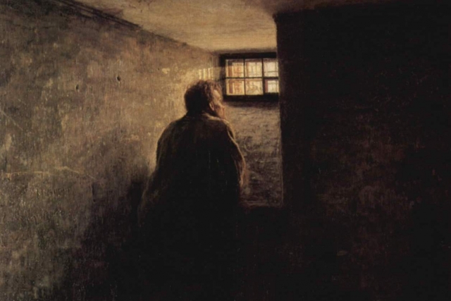 Николай Александрович Ярошенко. Заключённый. 1878