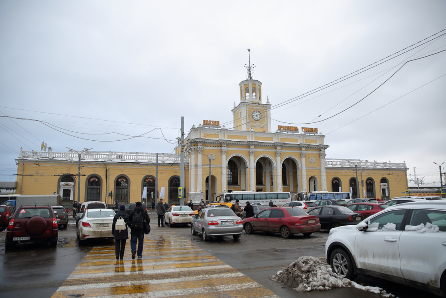 Московский вокзал в ярославле фото