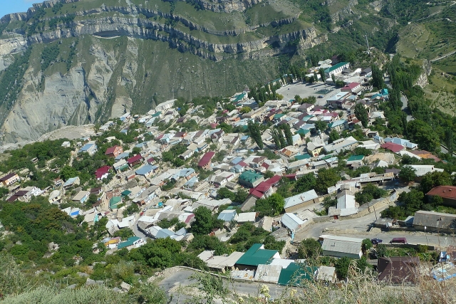 Горное село в Дагестане 