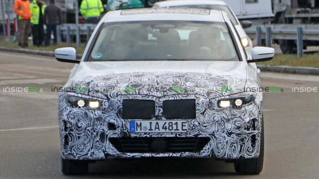 В Германии замечена электрическая версия BMW 3-Series