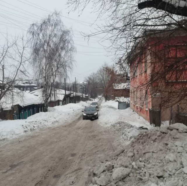 Барнаул Зимой Фото