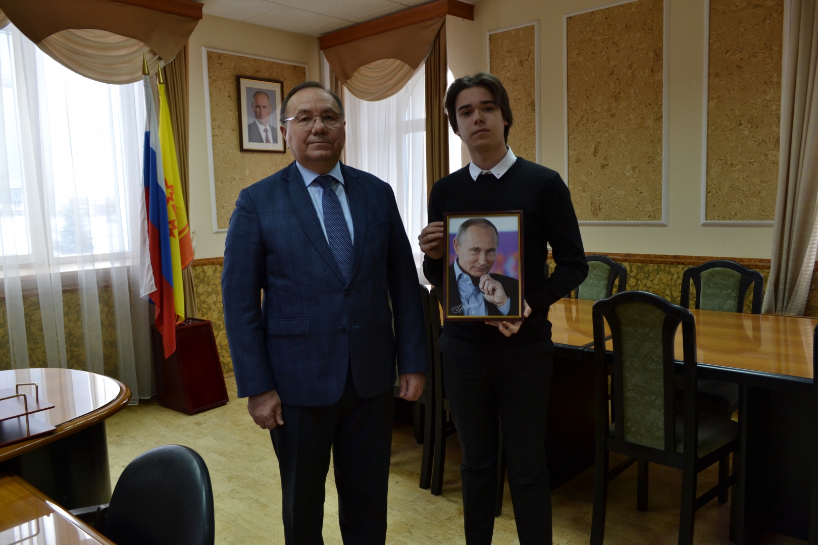 Путин В Школе Фото