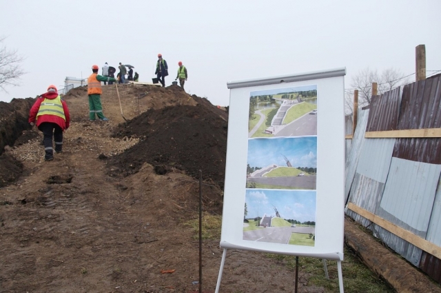 В Краснодаре начали строительство мемориала защитникам Пашковской переправы