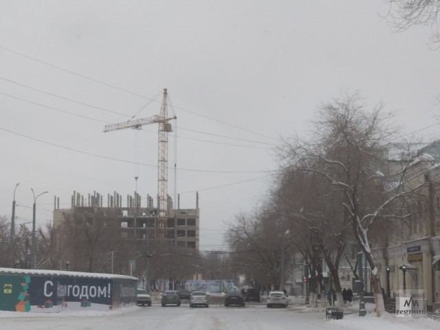 Долгострой в центре Оренбурга не успеют демонтировать до 9 Мая