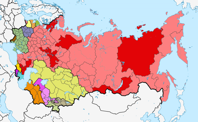 Карта СССР 