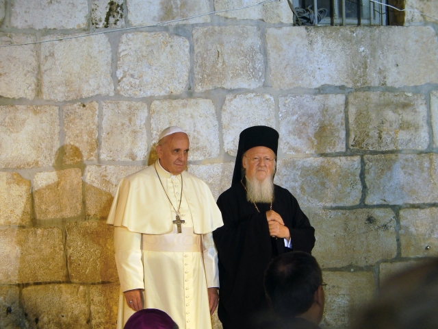 Папа Франциск и патриарх Варфоломей 