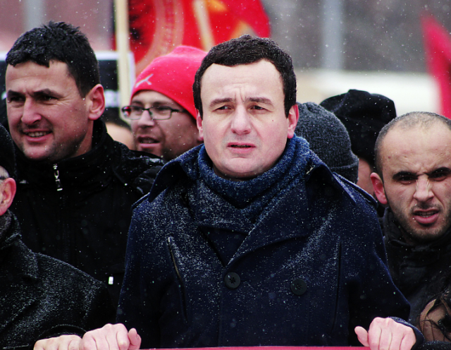 Премьер-министр «Республики Косово» Альбин Курти 