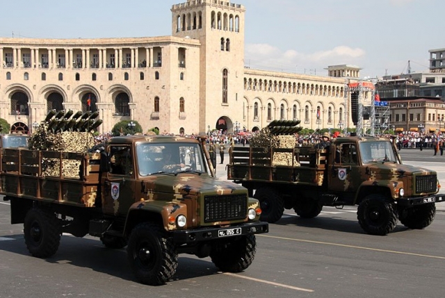 Военный парад. Ереван 