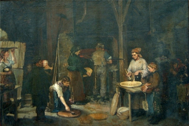 Отто Пильтц. Тюрингская пекарня. 1874