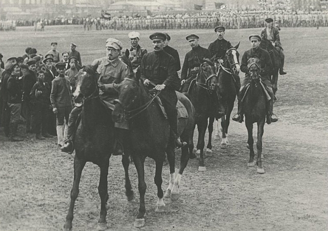 Реввоенсовет Кавказского фронта. Член РВС Валентин Трифонов. Начальник штаба Семен Пугачев. 1920