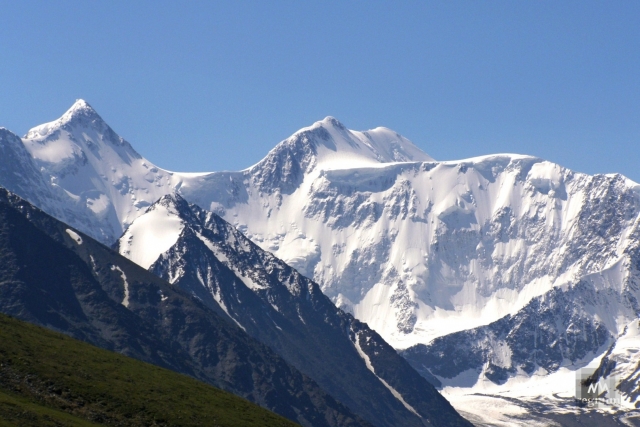 Гора Белуха и Аккемская стена. Горный Алтай 
