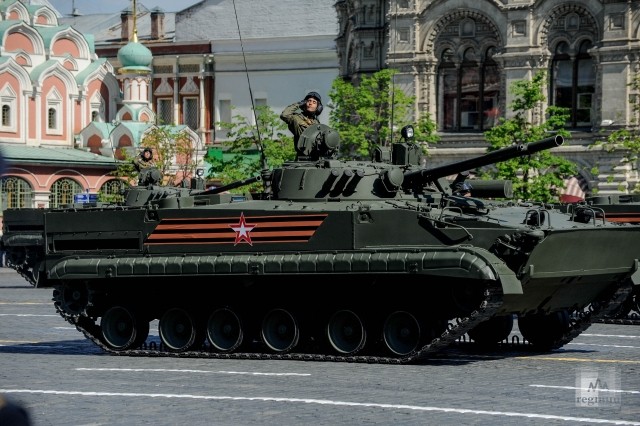 Парад Победы на Красной площади в Москве