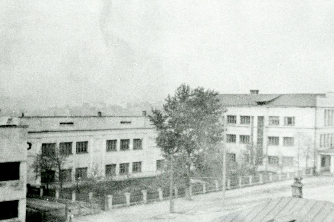 Эвакогоспиталь № 3057, созданный 13 июля 1941 года, размещался в здании Чувашского трахоматозного института