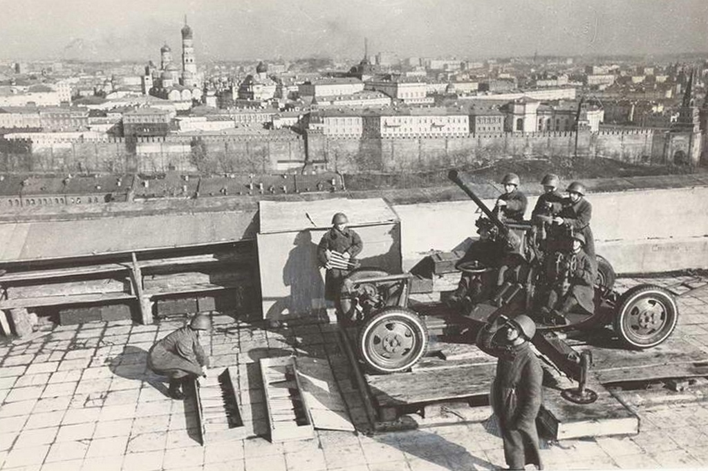 Москва во время войны 1941 1945