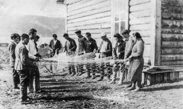 Добыча рыбы в годы войны 1941-1945