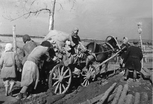 Жители Рязанской области. 1942