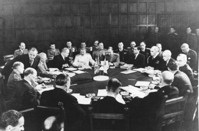 Потсдамская конференция. 1945