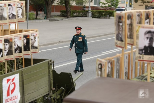 Колонна «Бессмертного полка». Участники колонны