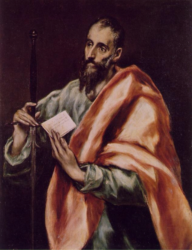 Эль Греко. Апостол Святой Павел. 1614