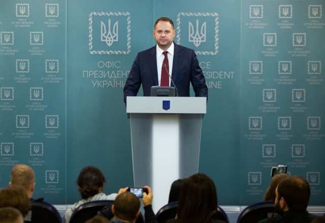 Руководитель Офиса Президента Украины Андрей Ермак