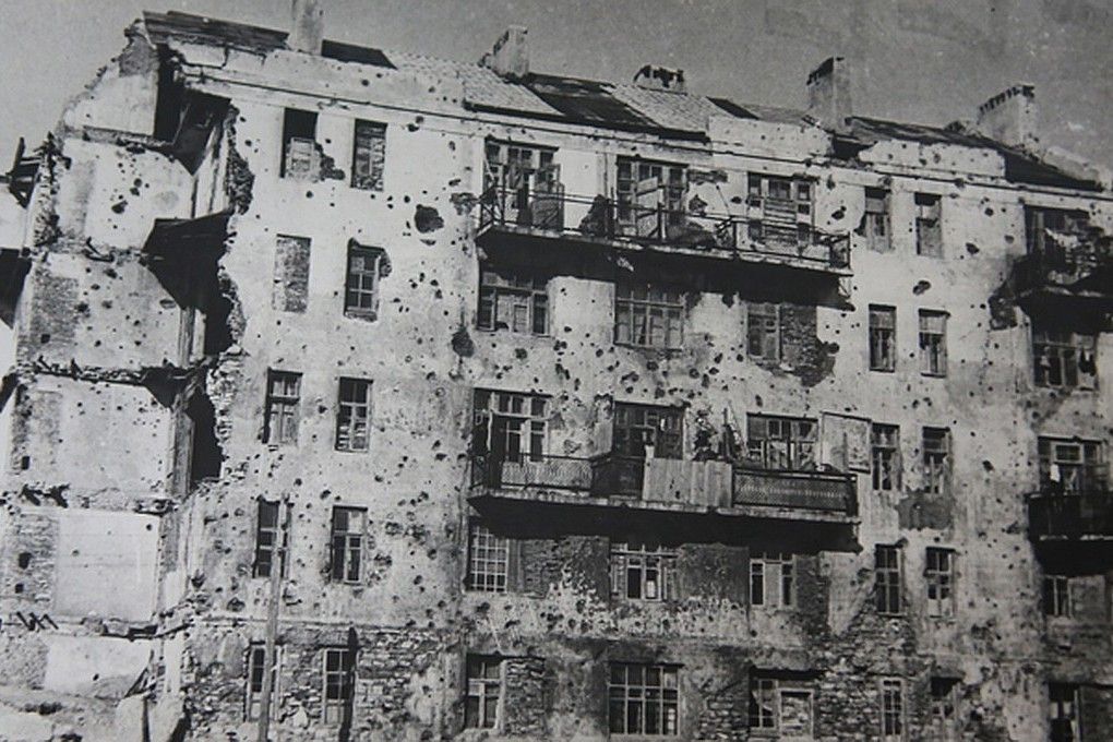 После боёв в освобождённом Новороссийске. 1943