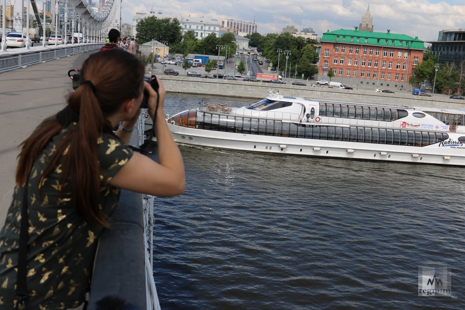 Пароходы по москве