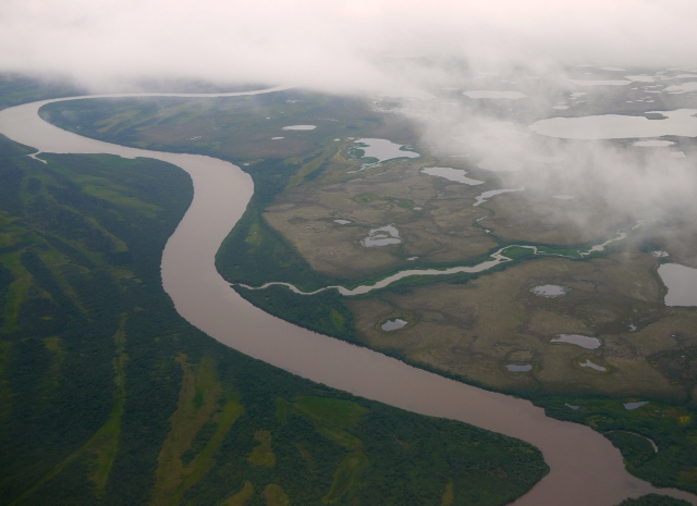Река Кускоквим. Аляска