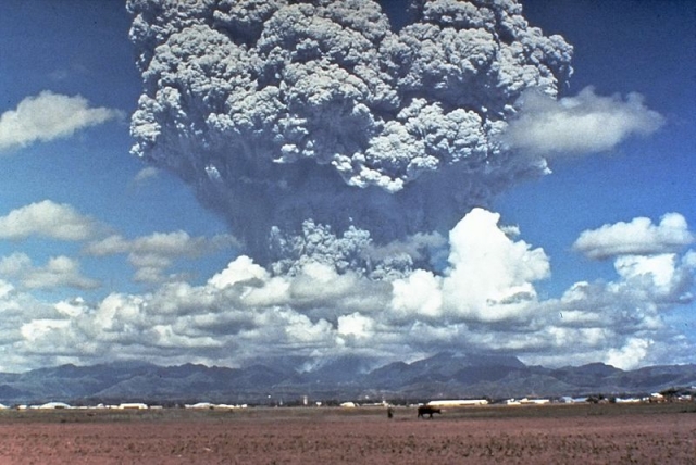 Извержение вулкана Пинатубо. 1991 