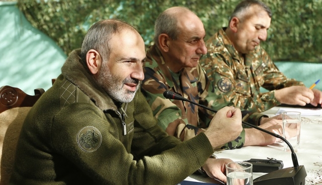 Никол Пашинян и Бако Саакян. Нагорный Карабах 