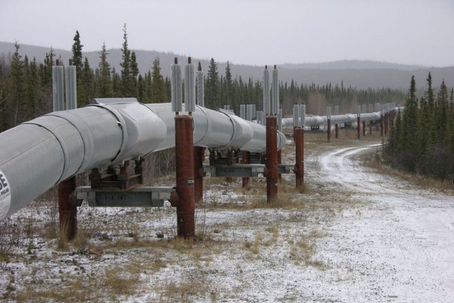 Нефтепровод на Аляске 