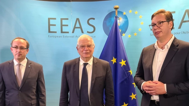 16 июля 2020 года в Брюсселе встретились президент Сербии Александр Вучич и премьер-министр сепаратистского Косово Авдулла Хоти. По словам представителя ЕС по внешнеполитическим делам Жозепа Борреля, Евросоюз ожидает от обеих сторон «конструктивного подхода»