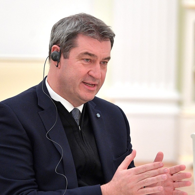 Лидер партии Христианско-социальный союз Германии Маркус Зедер