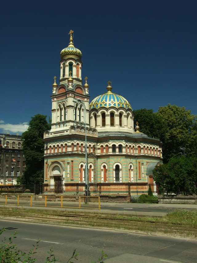 Правосланая церковь Святого Александра Невского. Лодзь 