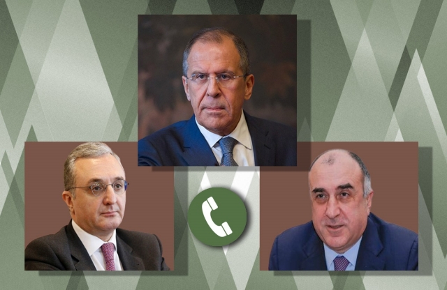 Телефонные переговоры Сергея Лаврова с министрами иностранных дел Армении и Азербайджана 