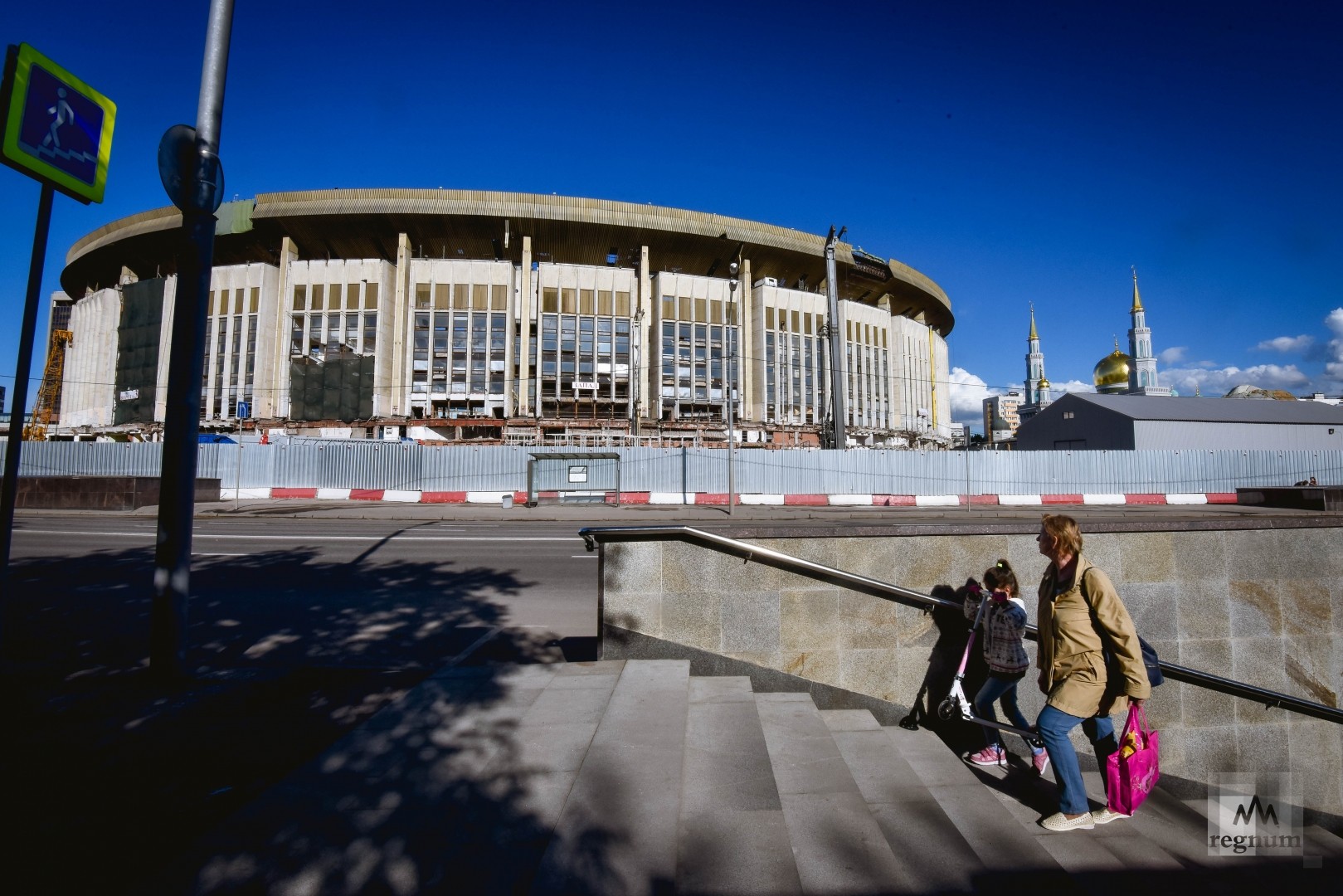 олимпийский дворец спорта москва разбирают