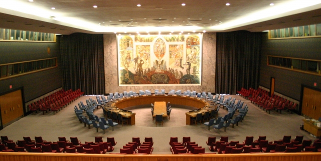 Зал заседаний СБ ООН