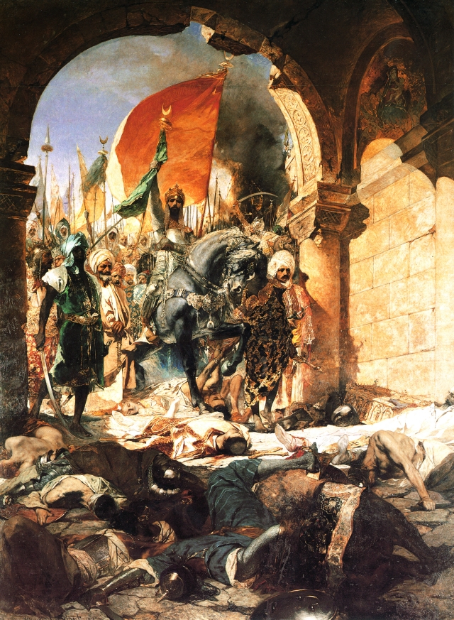 Жан-Жозеф Бенжамен-Констан. Вступление Мехмеда II в Константинополь. 1876