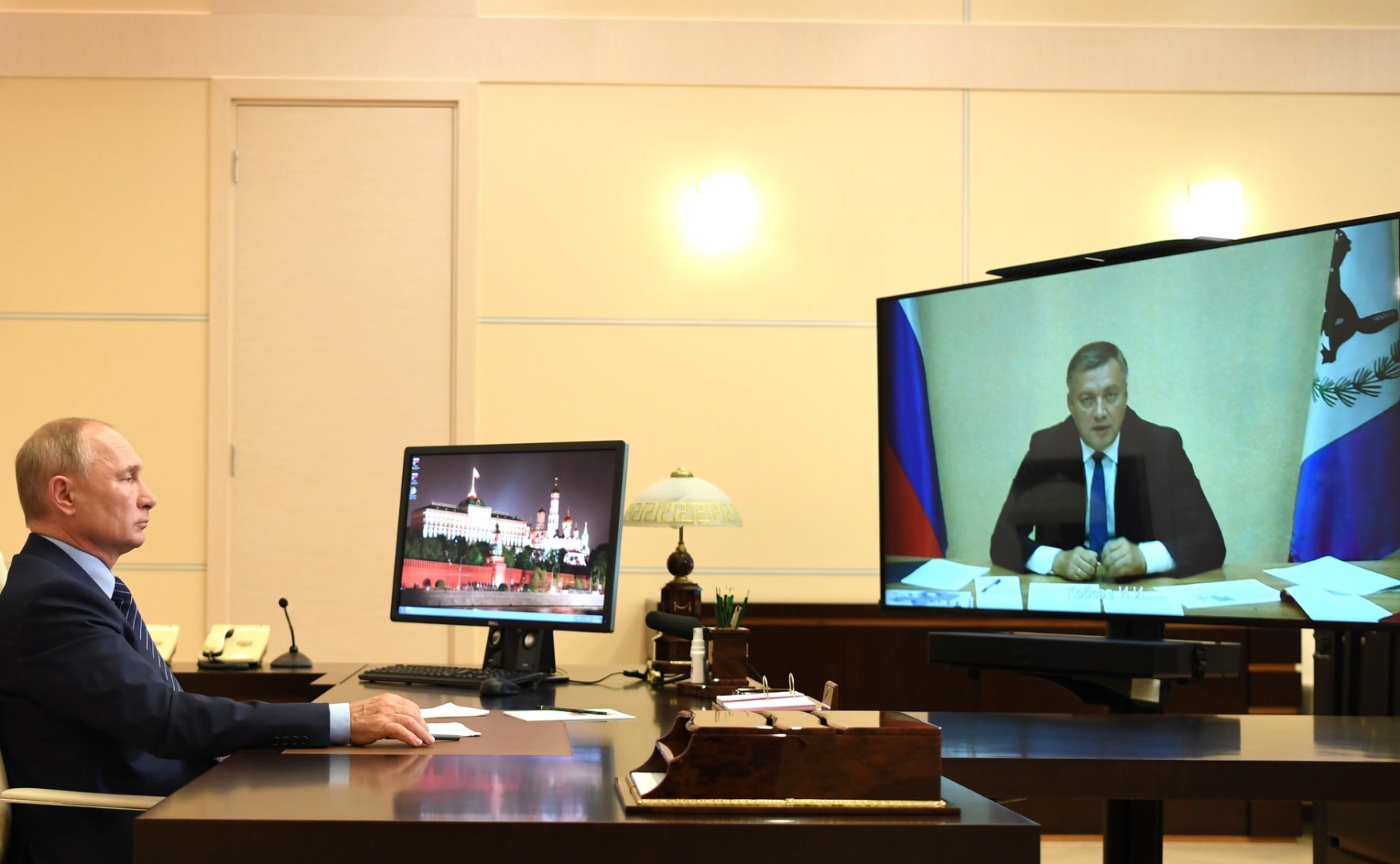 О чём разговаривал Владимир Путин с новым главой Приангарья?