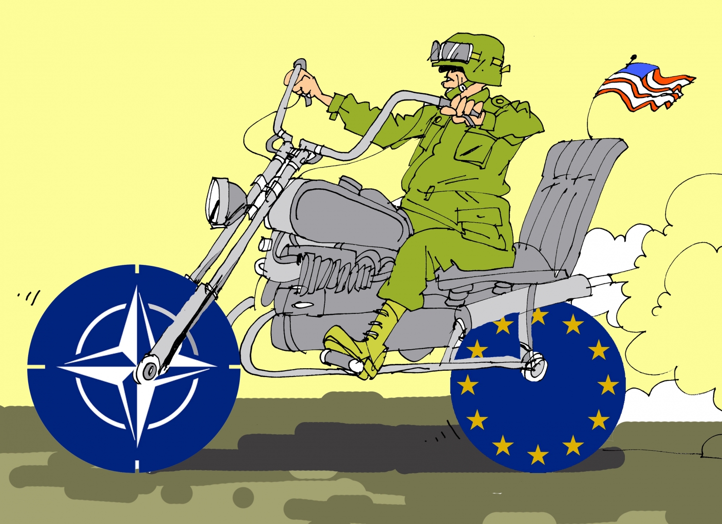 Соревнование за армию США показало кризис безопасности в Европе — МИД РФ